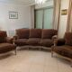 Sofa and two Louis XVI armchairs.