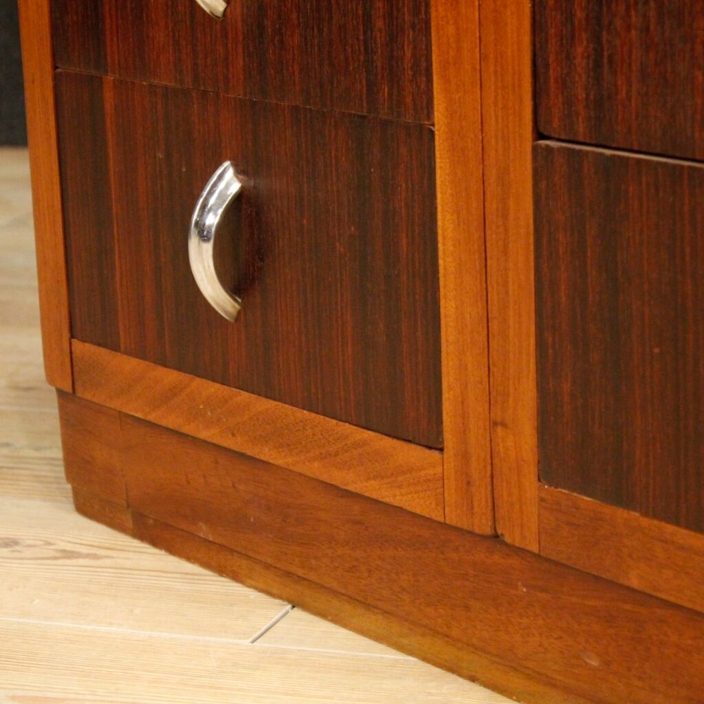 French design Dresser mahogany rosewood and beech
