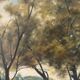 Bord de Marne, huile sur toile signé Albert Mauguiere 1875-1968
