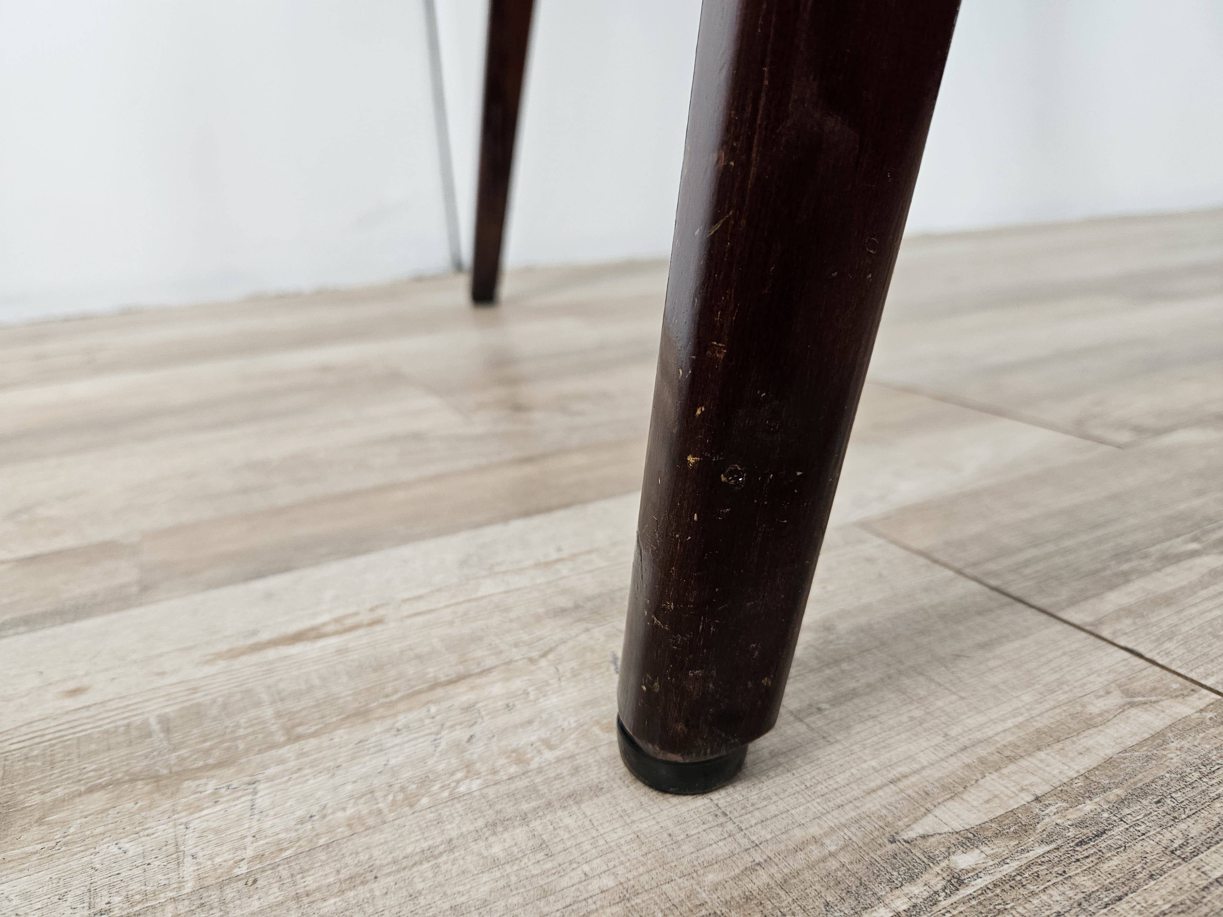 Mid Century table in rosewood laminate