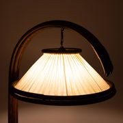 Fantastic Rattan Floor lamp and table 1970s
