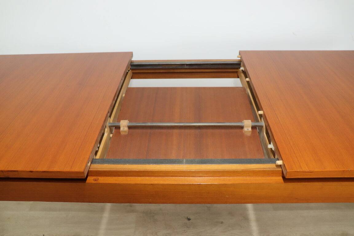 Vintage extendable teak dining table - 1960