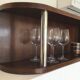 Art Deco wall shelf