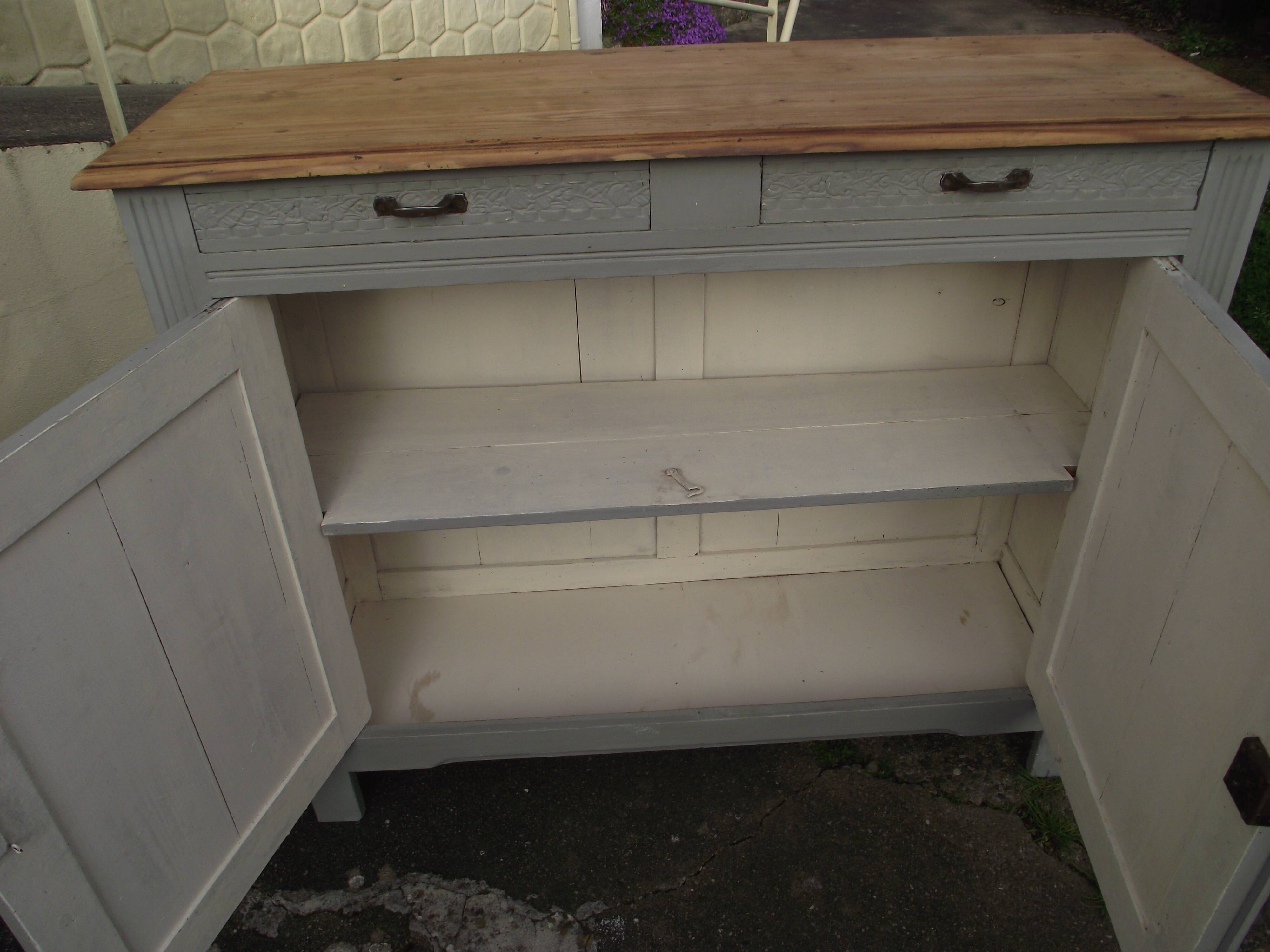 Parisian buffet painted art deco