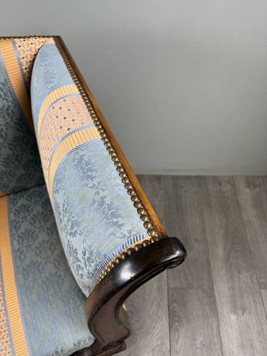 Restoration Period Chaise Longue, 19th Century