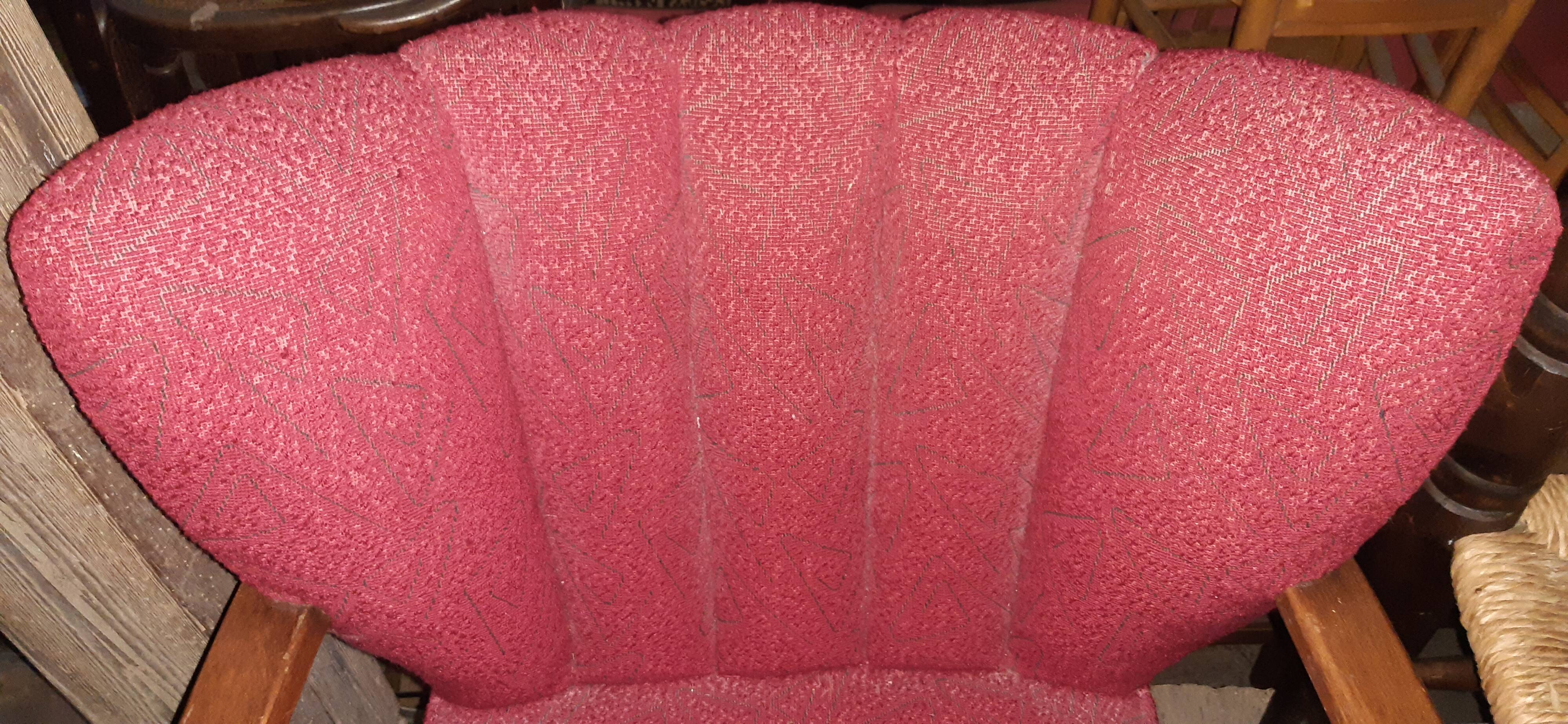 Pair of 1950s cocktail armchairs