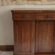 Walnut sideboard, 3 drawers and 3 doors, 1930s.