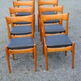 8 Scandinavian-style chairs