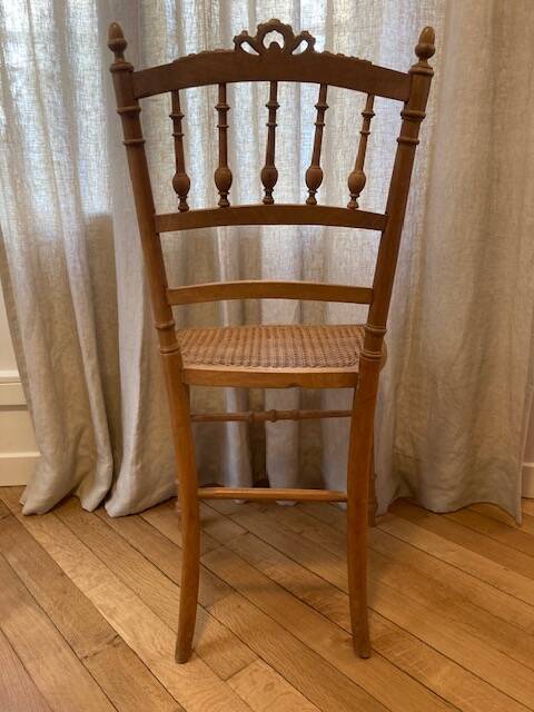 Napoleon III caned chair