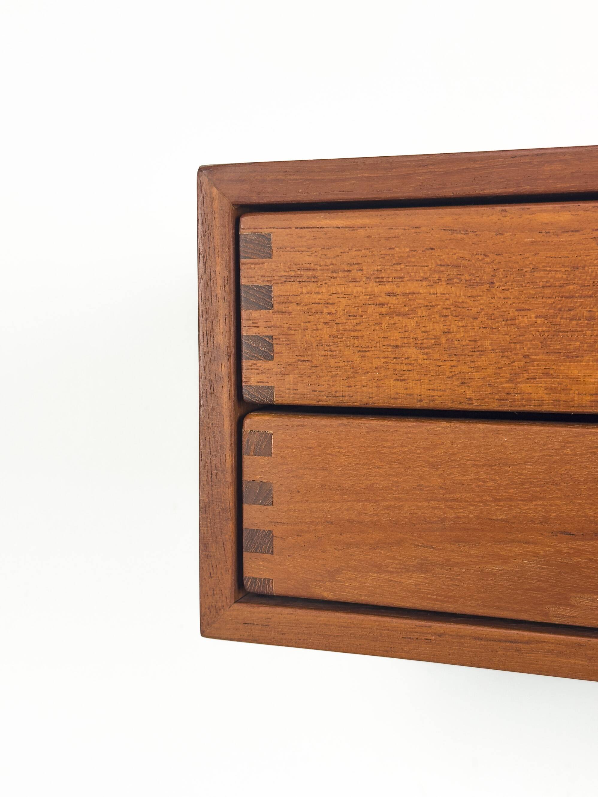 Teak Wall Console No. 132 by Kai Kristiansen for Aksel Kjersgaard, 1960s