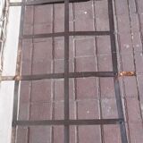 Old wrought iron bench