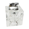 Cubic crystal table lighter