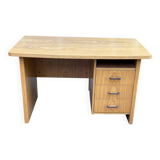 Scandinavian wooden desk from the 1980s with drawers