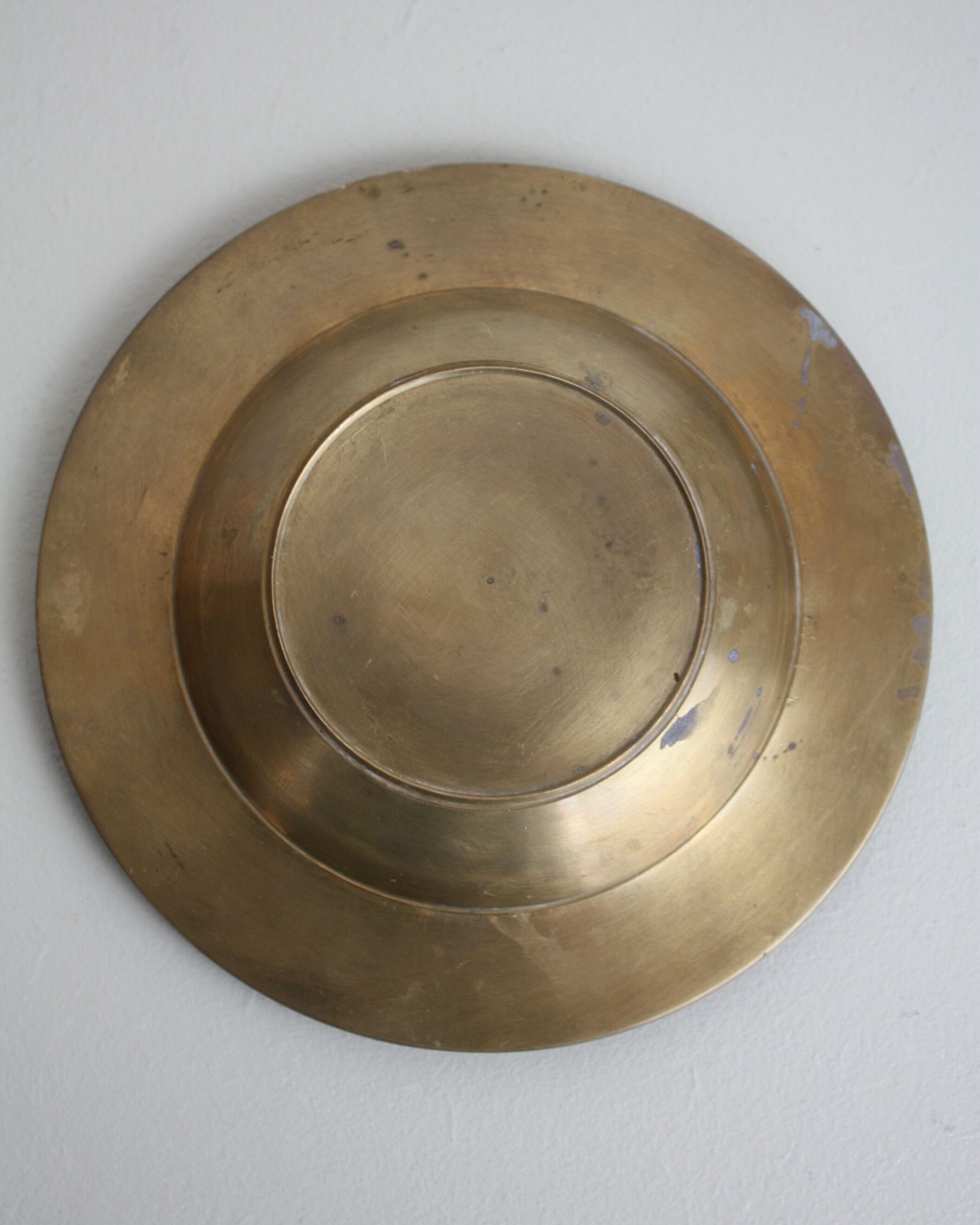 Brass ashtray