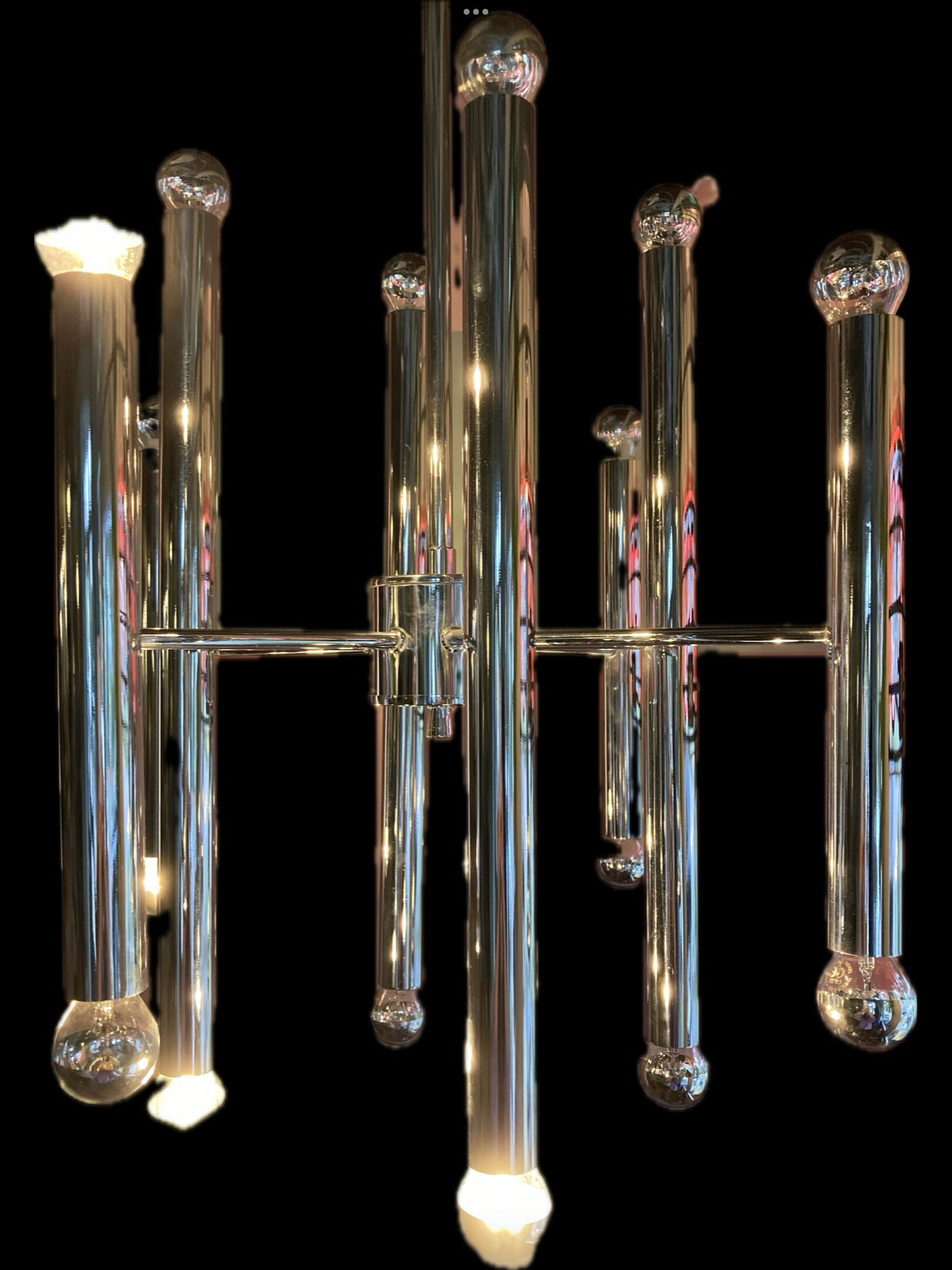 Vintage Sciolari pendant lamp, 1960s