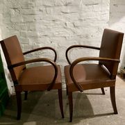 Paire de chaise bridge vintage années 60
