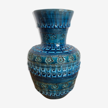 Vase Bitossi Rimini Blue années 60