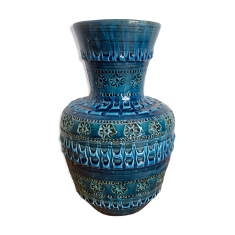 Vase Bitossi, Rimini Blue, 60s