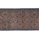 Vintage Turkish hallway rug 79x230 cm