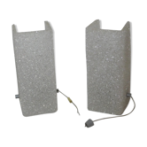 2 appliques perspex 1970
