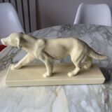 Ceramic of a walking dog brand Odyv