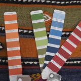 Vintage Turkish Oushak Rug Handwoven 67x592 cm