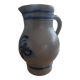 Carafe grise décor email
