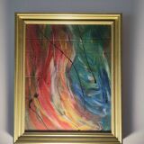 Small abstract painting