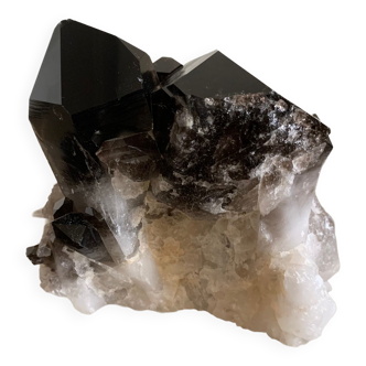 Smoky quartz crystals 16 cm