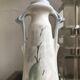Art Nouveau vase with lila decoration, Galluba & Hofmann