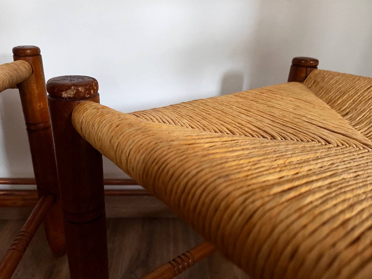 Paire de chaises bois