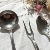 Couverts de service vintage style Rocaille