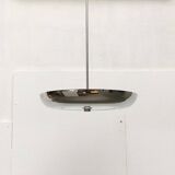 Mid-century Art Deco glass pendant light