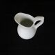 White porcelain cream pot