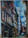 Modern acrylic painting Leonard New York Stairs