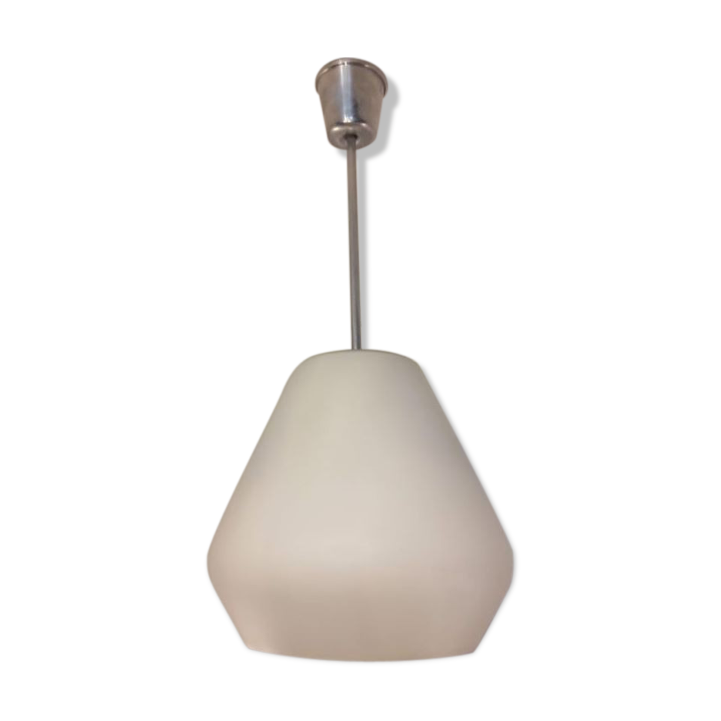 Lustre work Italian glass opalin white