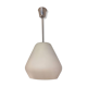 Italian opaline white glass chandelier
