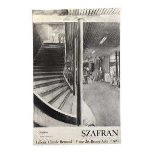 Affiche originale de sam szafran,