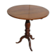 Table, tripod with walnut tipping tray