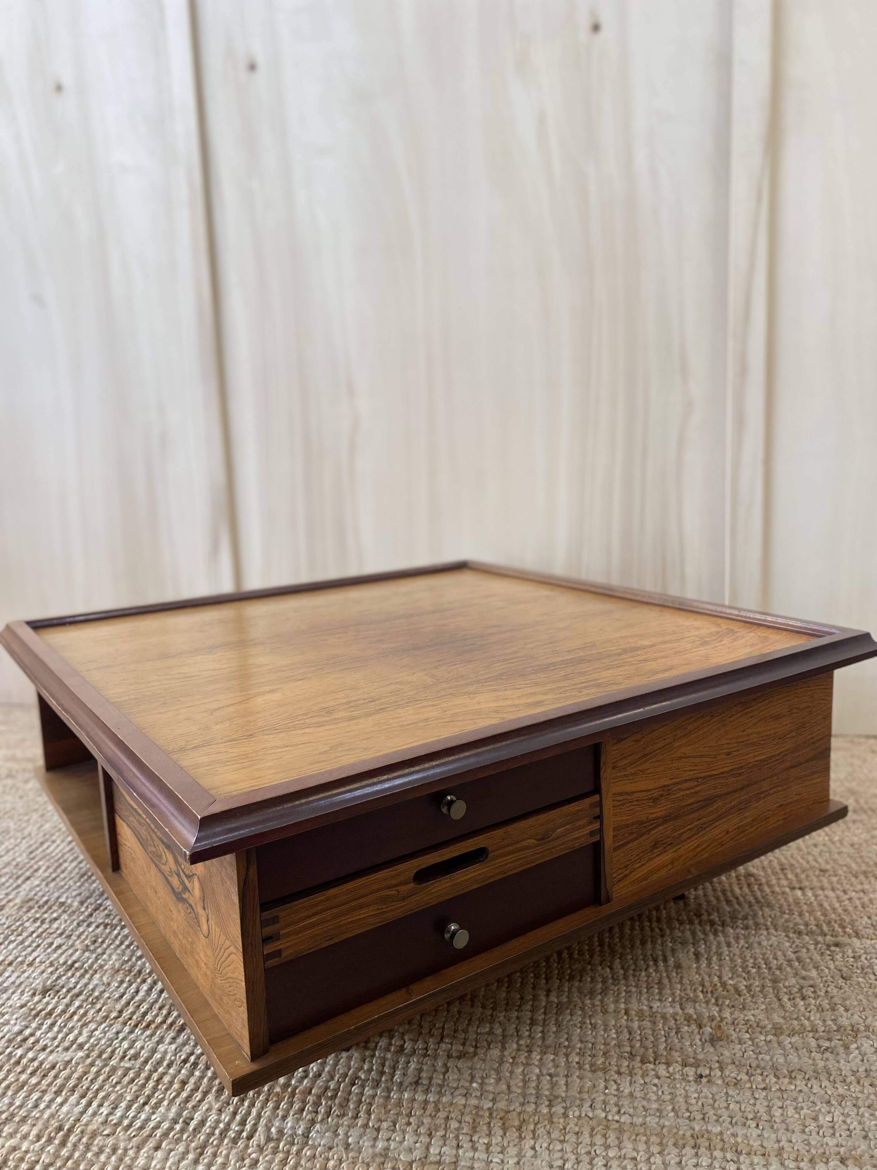Italian coffee table in rosewood - 1960 - Saporiti