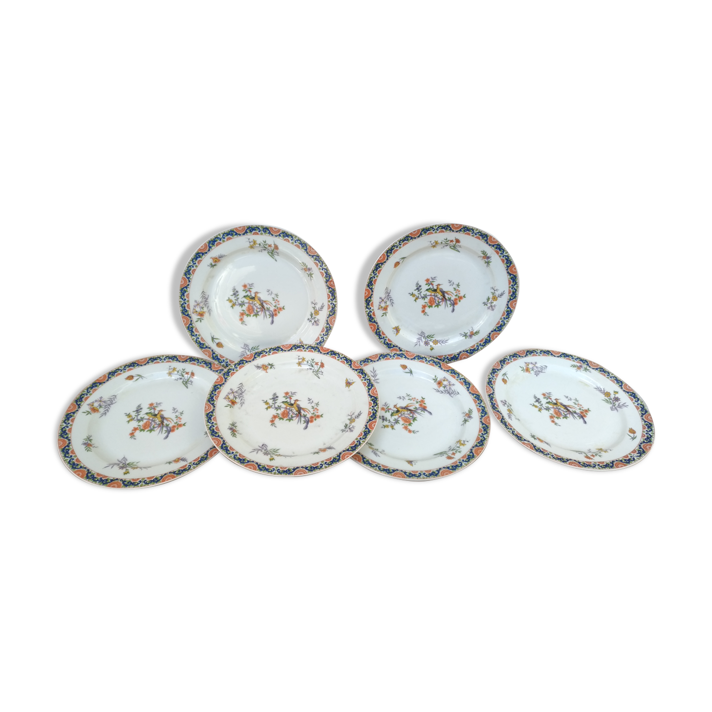 Assiettes en porcelaine de Limoges