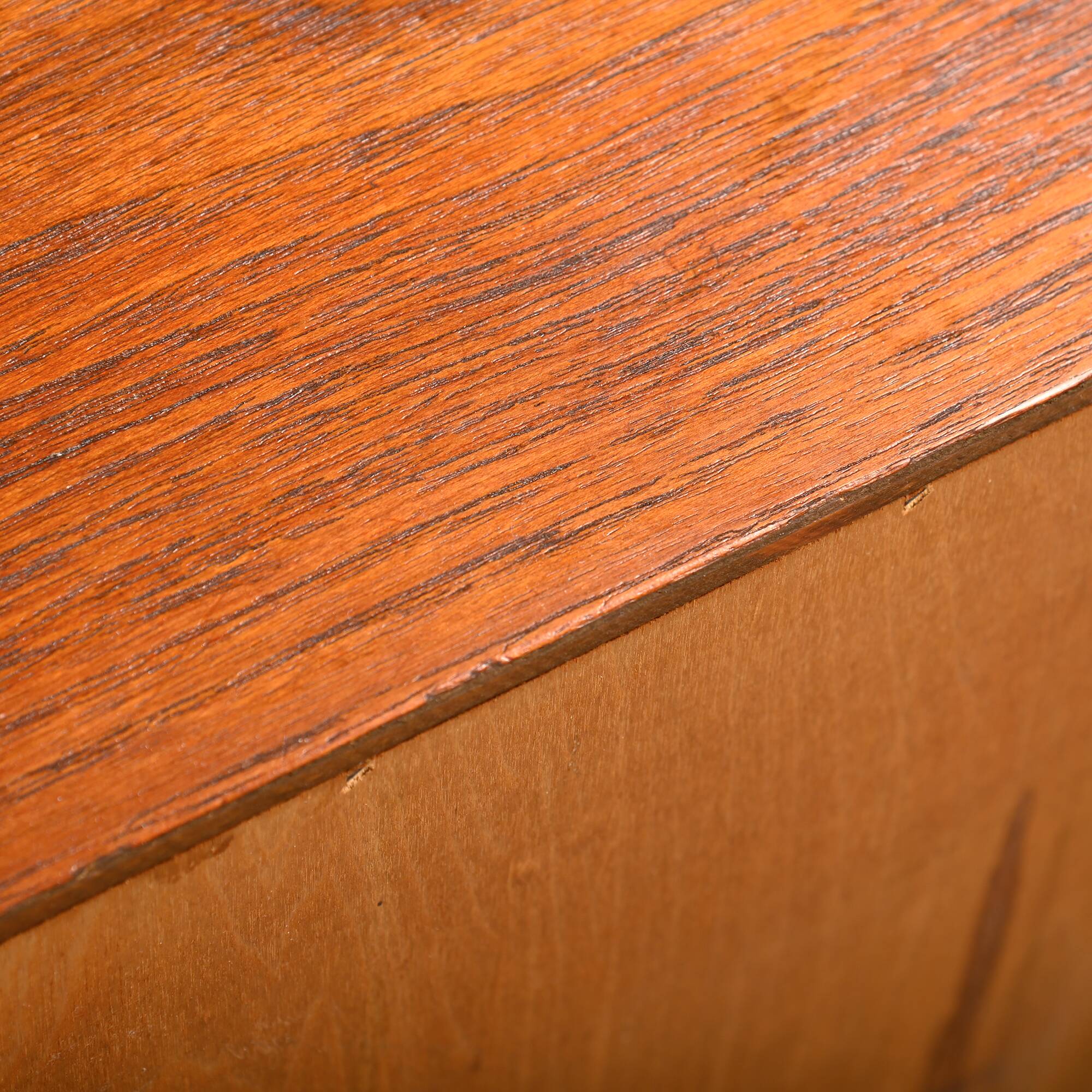 Alf Svensson Norrland Sideboard in Teak and Rattan for Bjästa Möbelfabrik