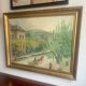 City view, oil on canvas, 1944
