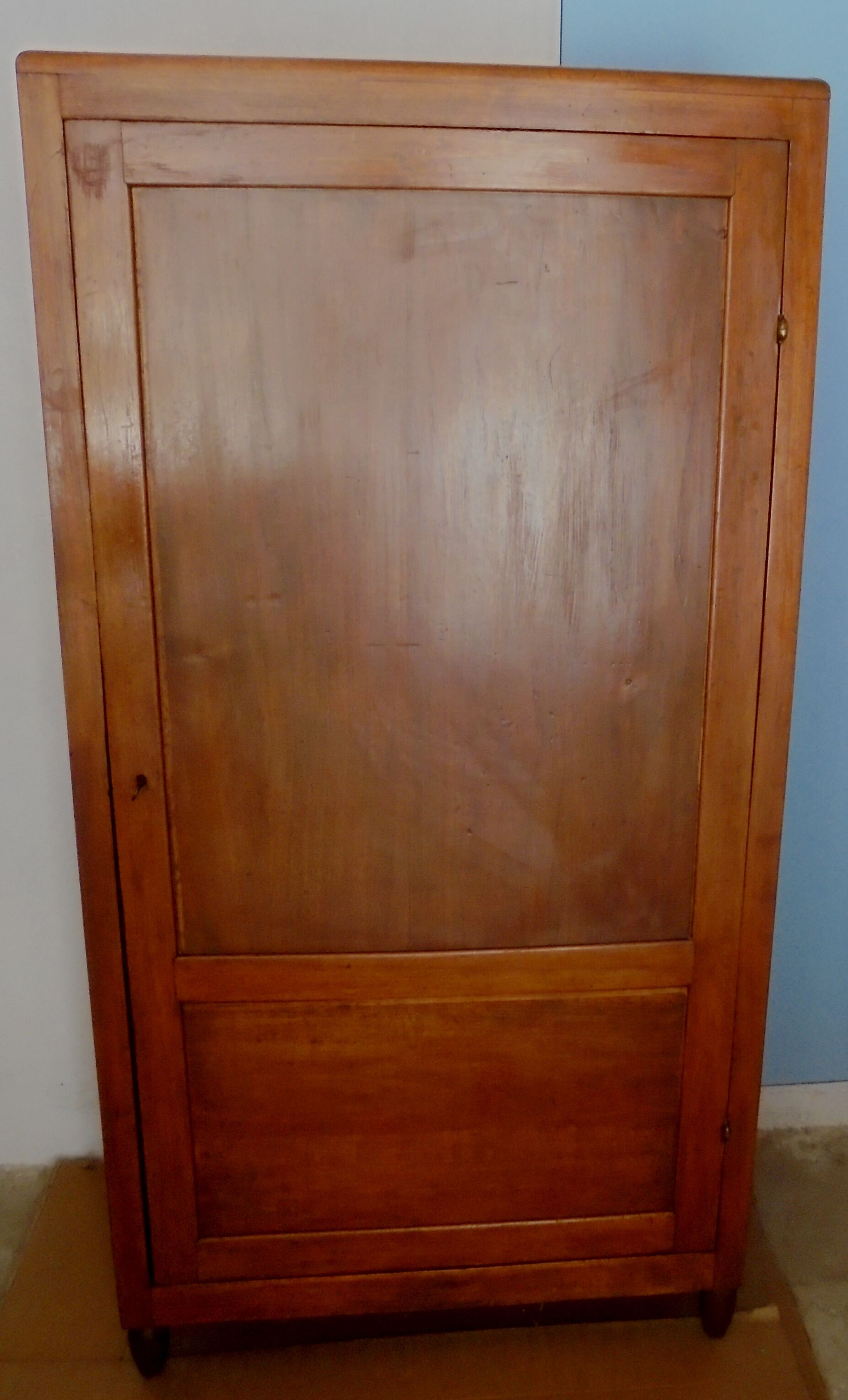 Vintage wood wardrobe