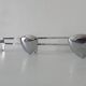 Vintage 1960s chrome wall coat rack automotive design