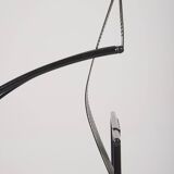 Black metal chair "Quinta" Mario Botta