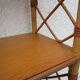 Rattan wall shelf