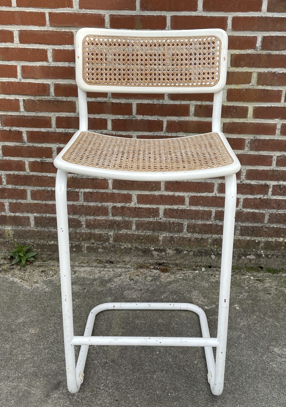 Vintage Cesca design bar stool 80's design Breuer