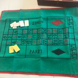 Vintage leather game box