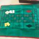 Vintage leather game box